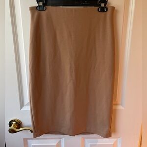 Philosophy camel skirt